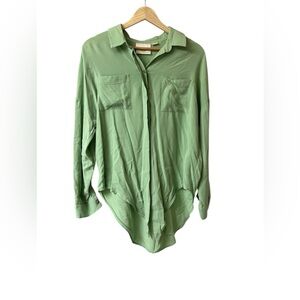 Maeve by Anthropologie Button Down Blouse M